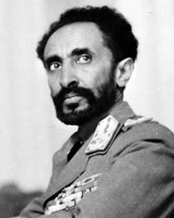 Emperor Haile Selassie in 1942